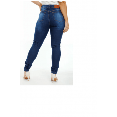 Calça Jeans Feminino Slim Com Lycra - Levanta Bumbum - 2021 